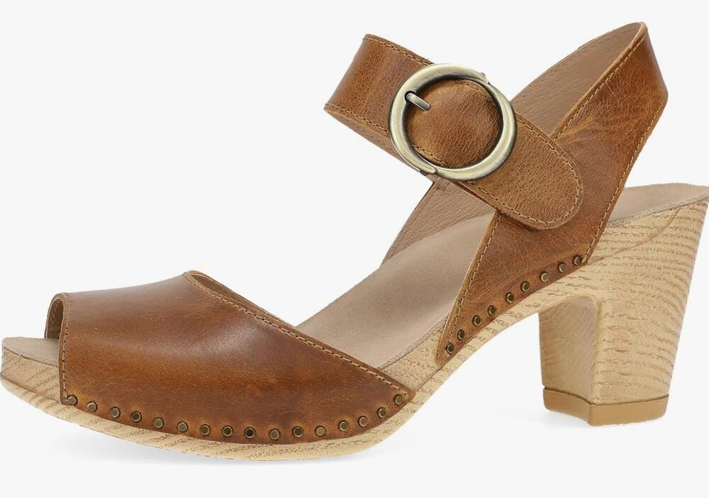 Dansko Tamra Peep Toe Sandal for Women  6.5-7 M US